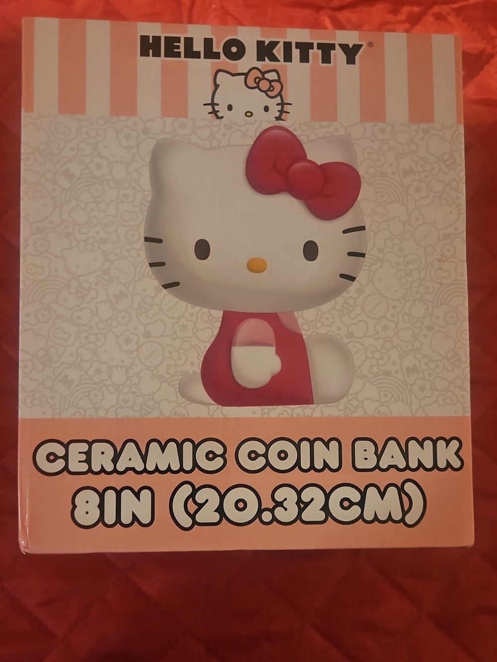 Hello Kitty Ceramic Coin Bank